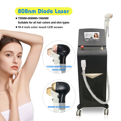 máquina permanente da remoção do cabelo 808nm/máquina laser do diodo portátil