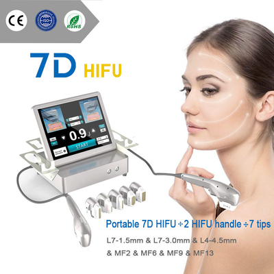 máquina 7d da beleza de Hifu do removedor do enrugamento do emagrecimento da máquina de 7d Hifu Ultramage/7d Hifu