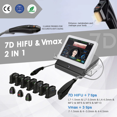 restauro portátil do ultrassom da máquina 3d Hifu do emagrecimento de 25mm HIFU