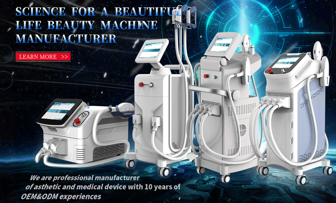 Compact Q Switched ND YAG Laser Machine For / Lip Line / Age Pigmentation Removal