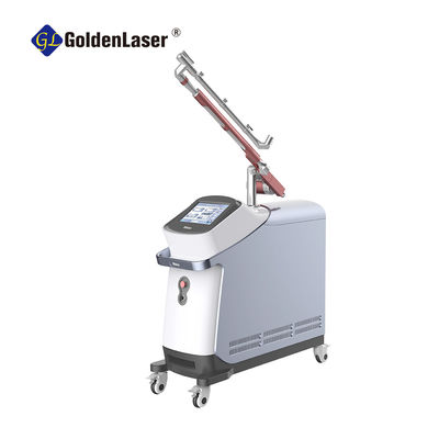 Q comutou a máquina da remoção da tatuagem da máquina 600mj/Cm2   do laser do picosegundo