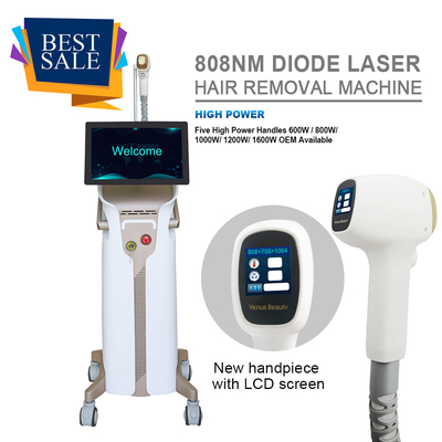 Máquina comercial 755 da remoção do cabelo do laser do diodo 20hz 808 940 1064nm