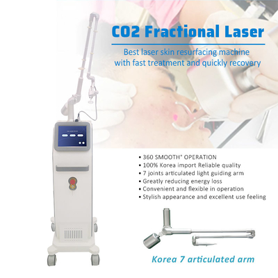 máquina fracionária do laser do CO2 médico do TUV do CE 10600nm para o salão de beleza da clínica